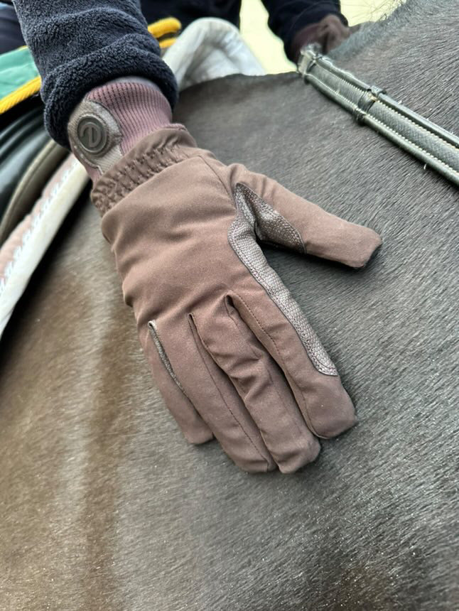 eQUEST Waterproof - Award Winning Waterproof Equestrian Riding & Yard Gloves - Brown