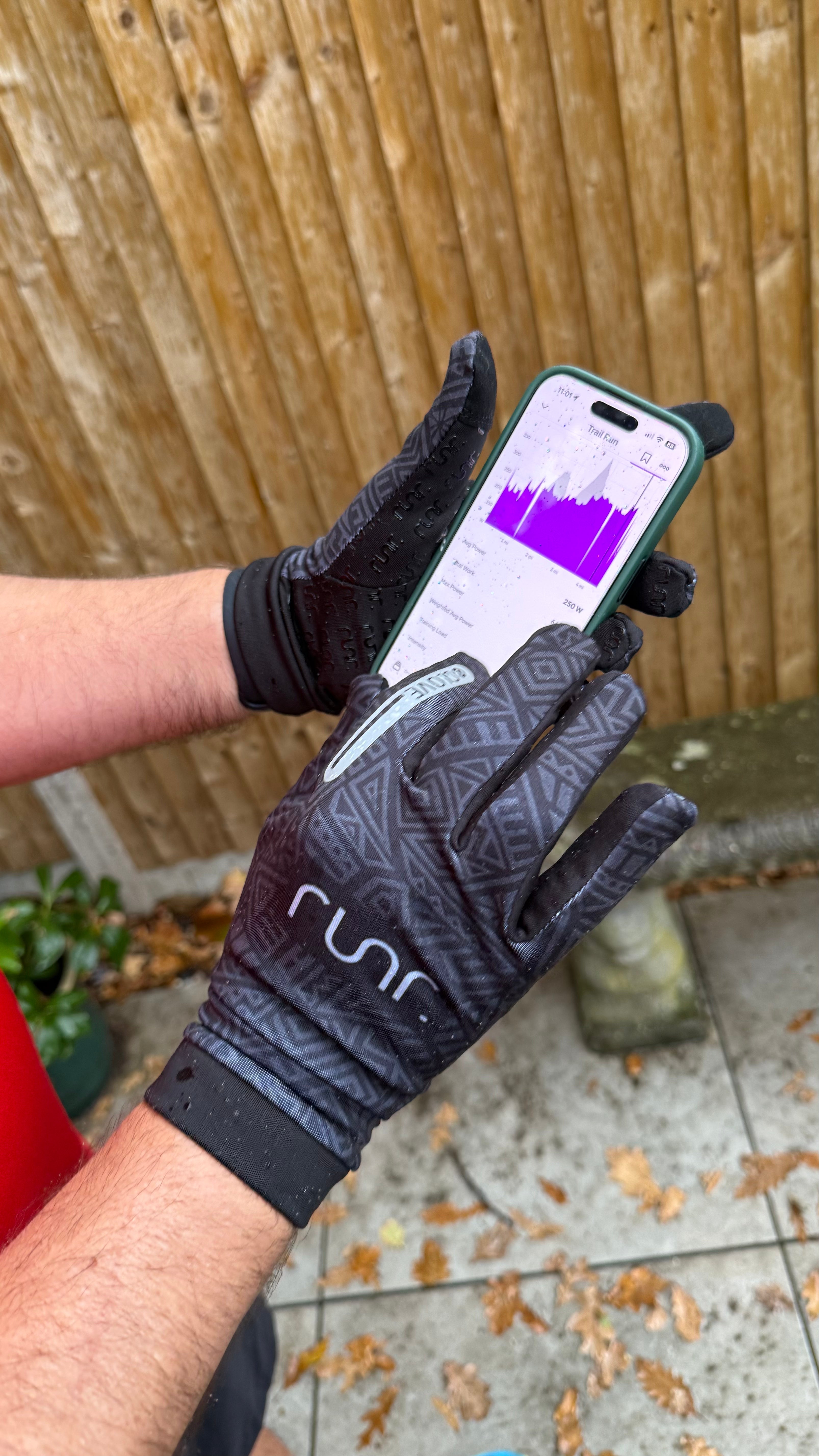 eGLOVE x Runr – Aztec Edition Lightweight Touchscreen Running Gloves | Reflective, Breathable & Stylish