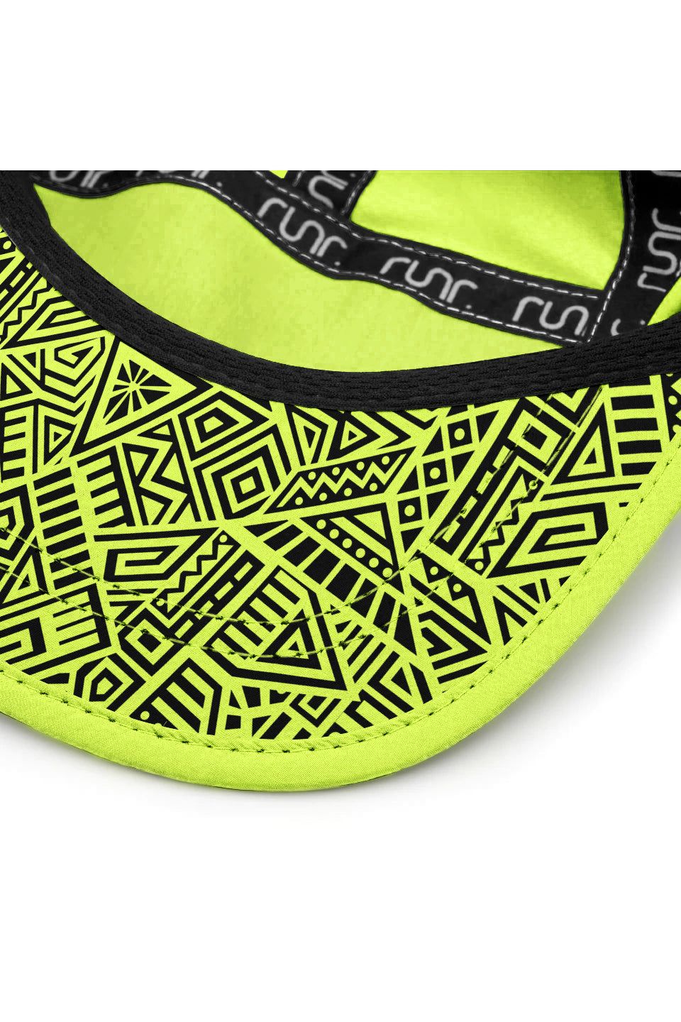 Runr Lumos Reflective Technical Running Hat - Electric Yellow