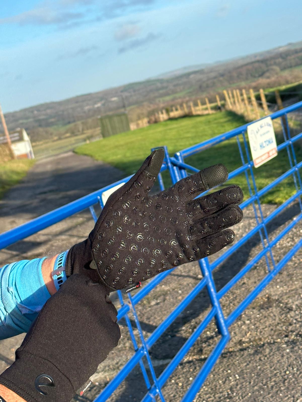 XTREME Polartec Powerstretch Pro - Winter Fleece Run Gloves