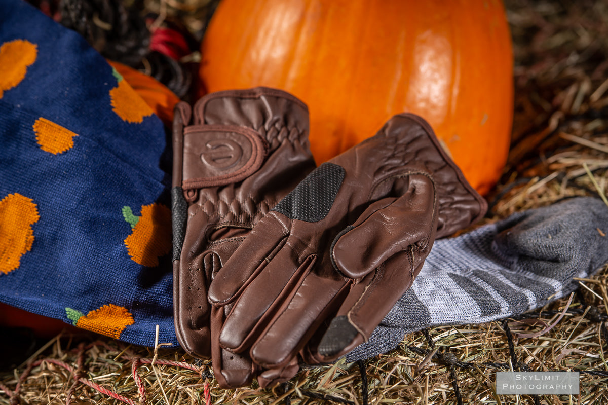 eQUEST GripPro LEATHER - Equestrian Riding Gloves - Chocolate Brown
