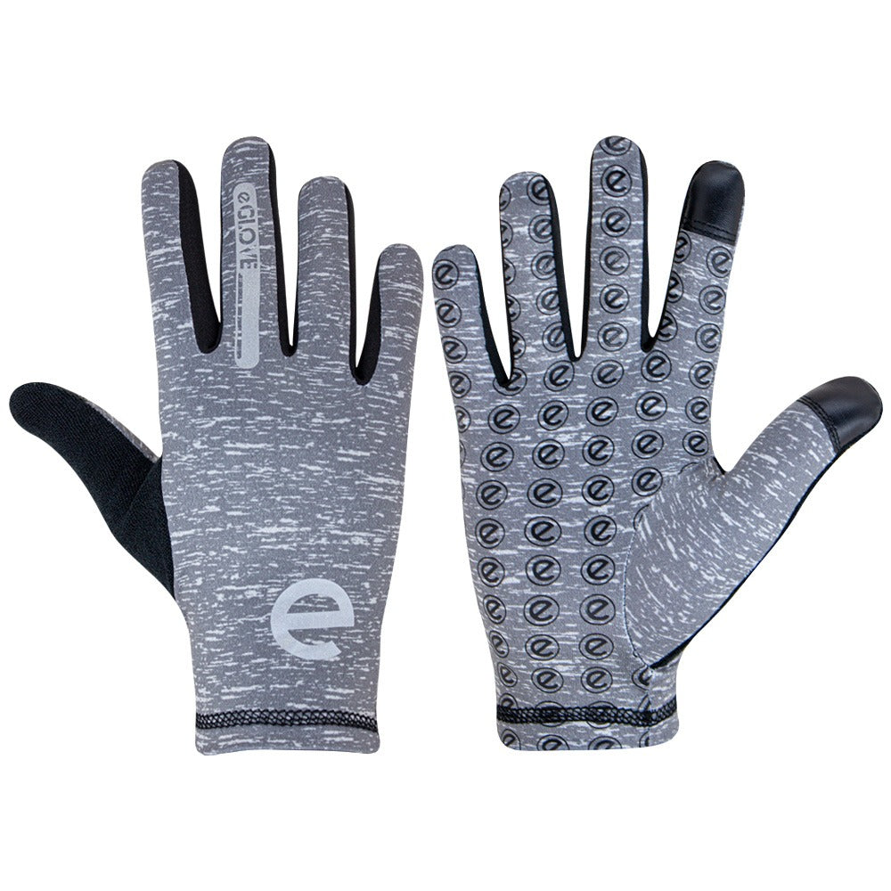 RUN - Grey - Lightweight Touchscreen Running Gloves - New 2024/25 Model