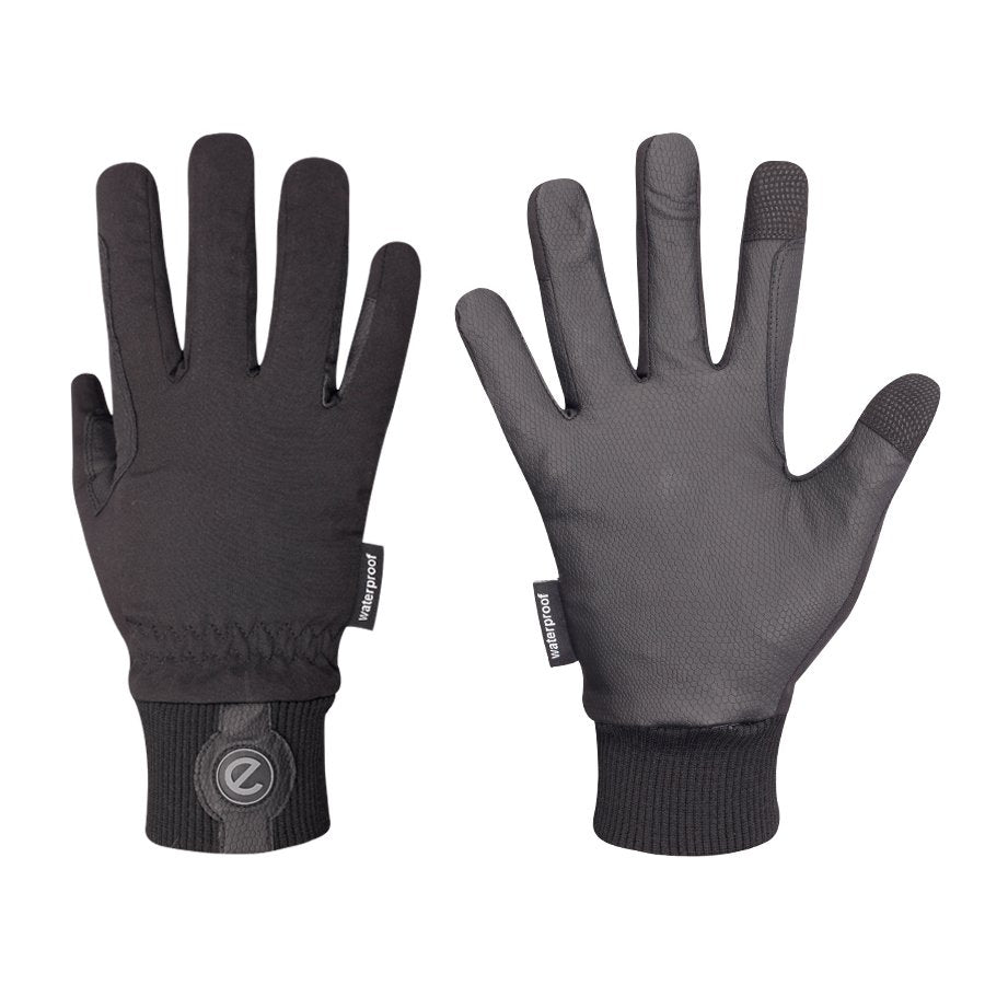 eQUEST Waterproof - Award Winning Waterproof Equestrian Riding & Yard Gloves - Black