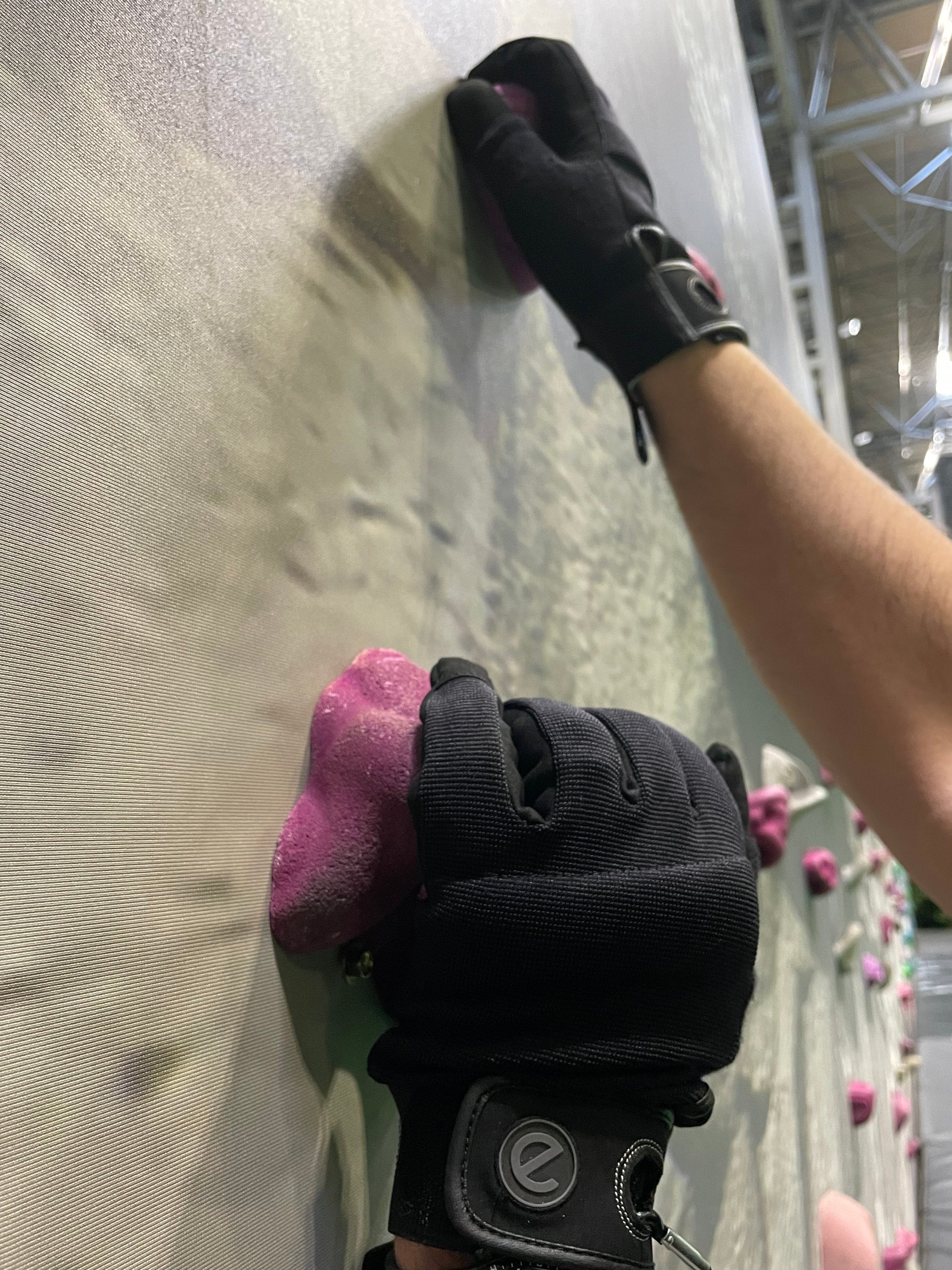 CragClimb - Climbing and Bouldering Gloves - All Black - END OF SEASON SALE