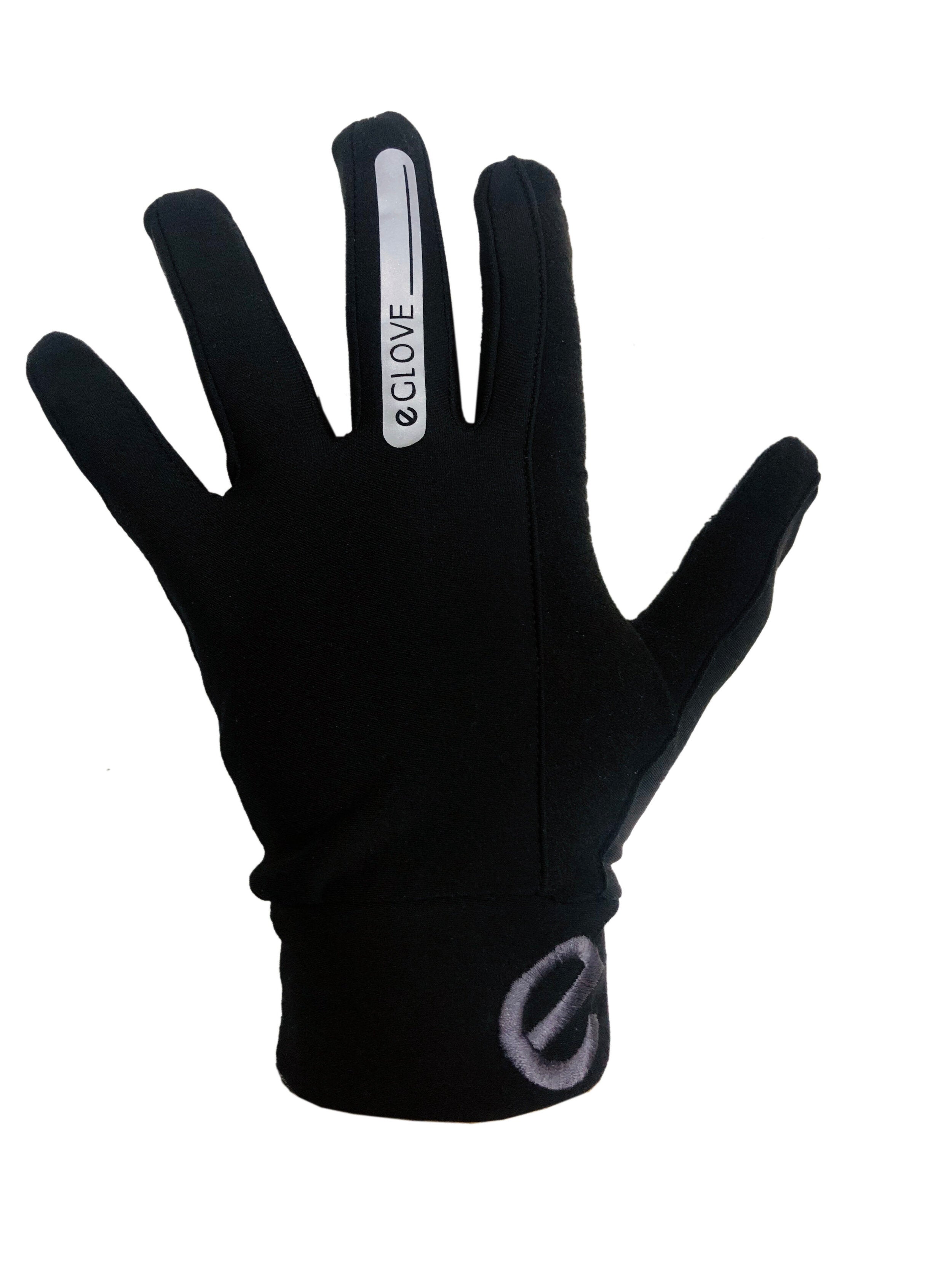 RUN - Classic Black - Touch Screen Running Gloves - LAST FEW