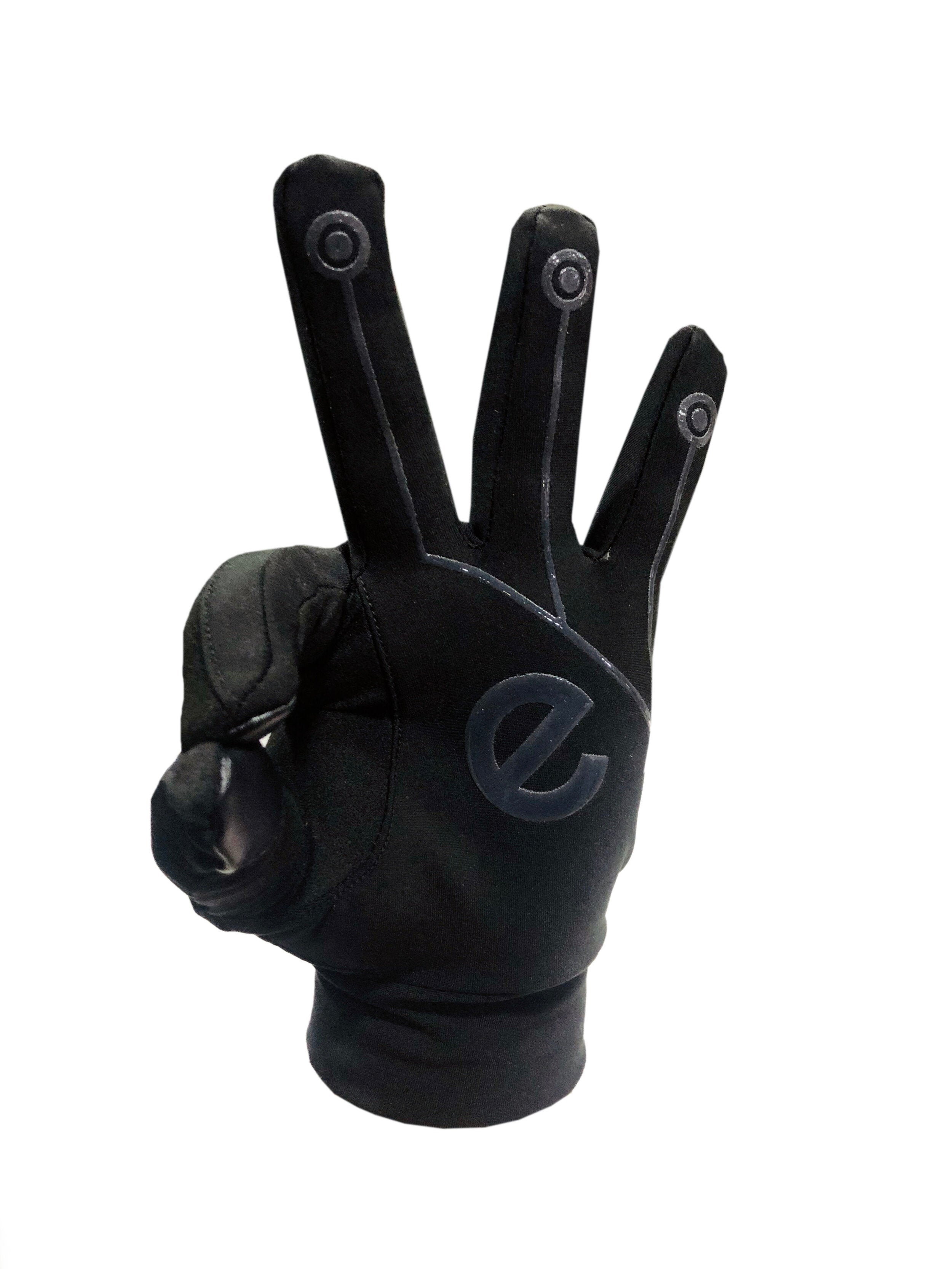 RUN - Classic Black - Touch Screen Running Gloves - LAST FEW