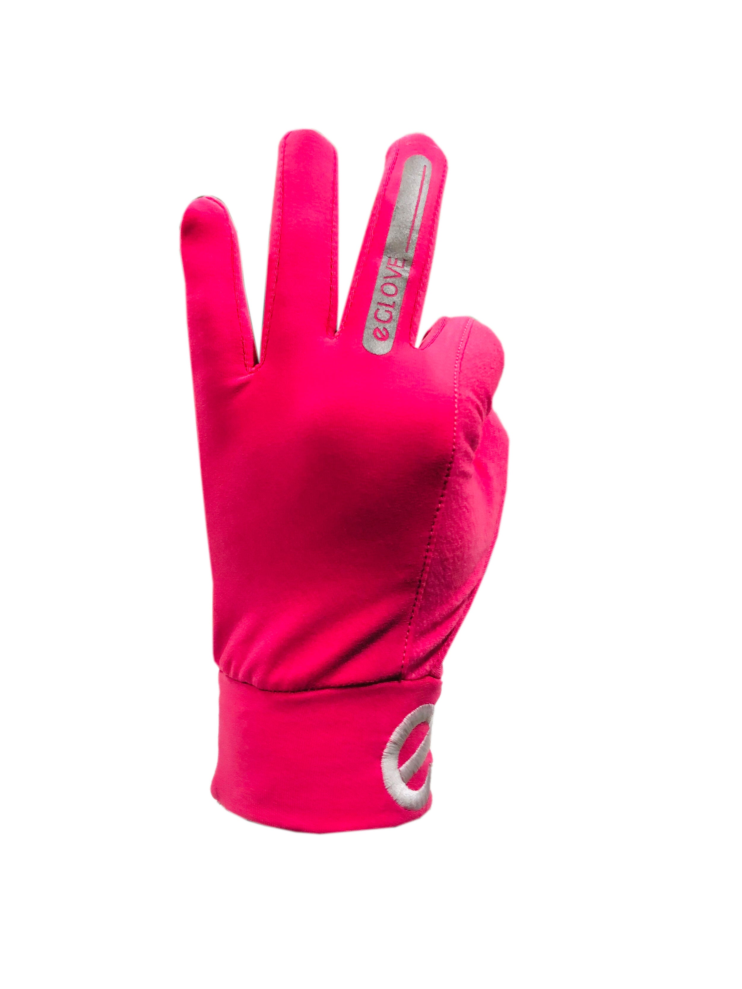 RUN - Classic Pink - Touch Screen Running Gloves - LAST FEW!