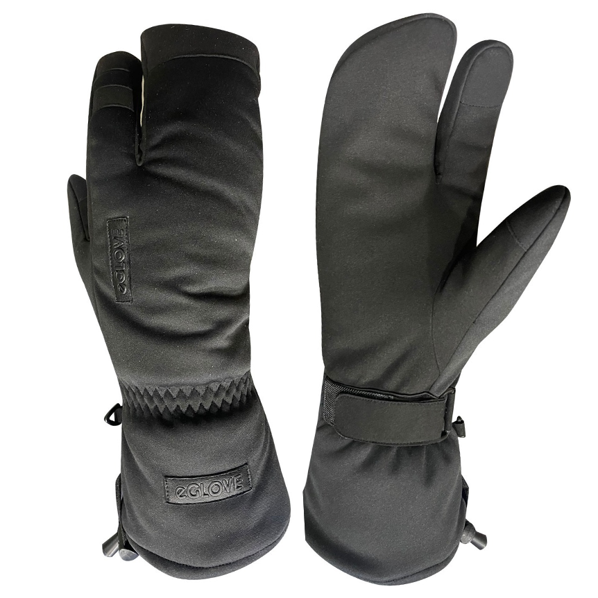 eSKI Claw - Lobster Clay Hybrid Snowsport Ski Gloves / Mitt