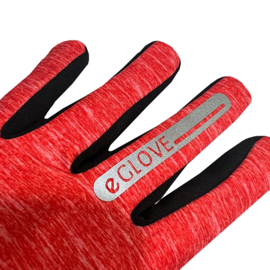 RUN - Red - Touch Screen Running Gloves