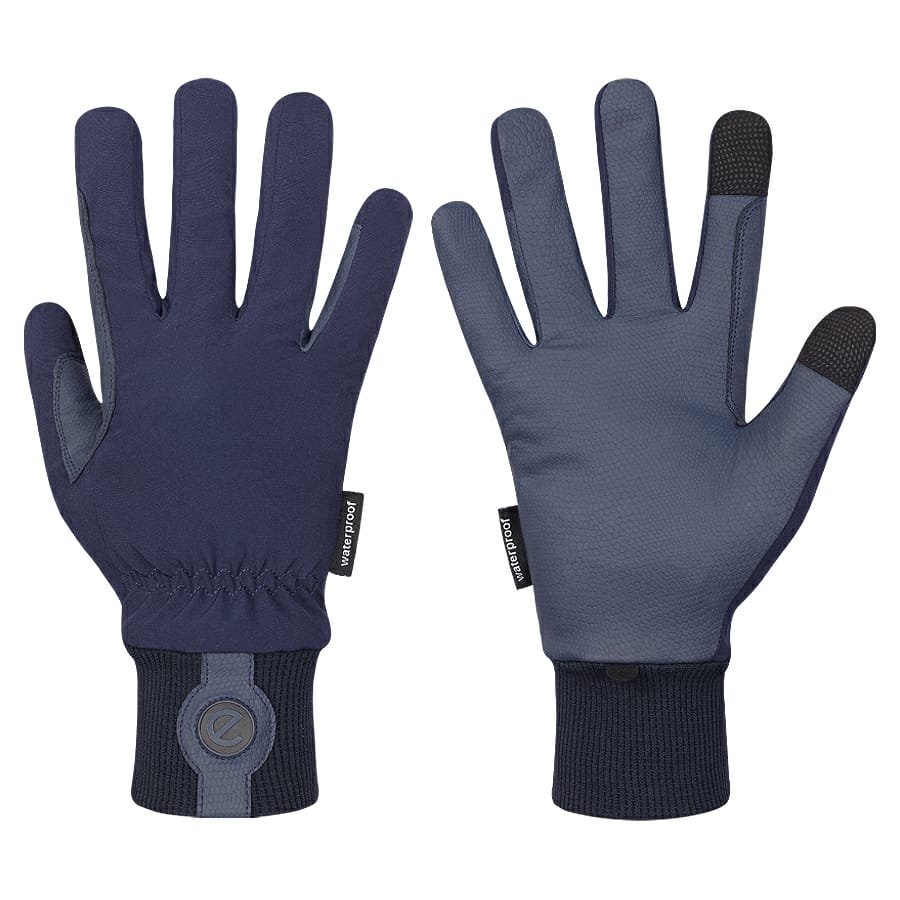 eQUEST Waterproof - Award Winning Waterproof Equestrian Riding & Yard Gloves - Blue