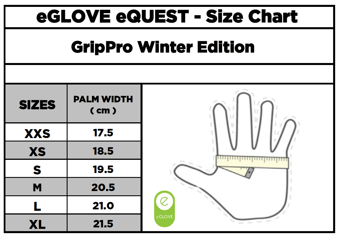 eQUEST GripPro Winter Edition WATERPROOF - Award winning Waterproof Winter Equestrian Riding Gloves - Blue - END OF SEASON SALE