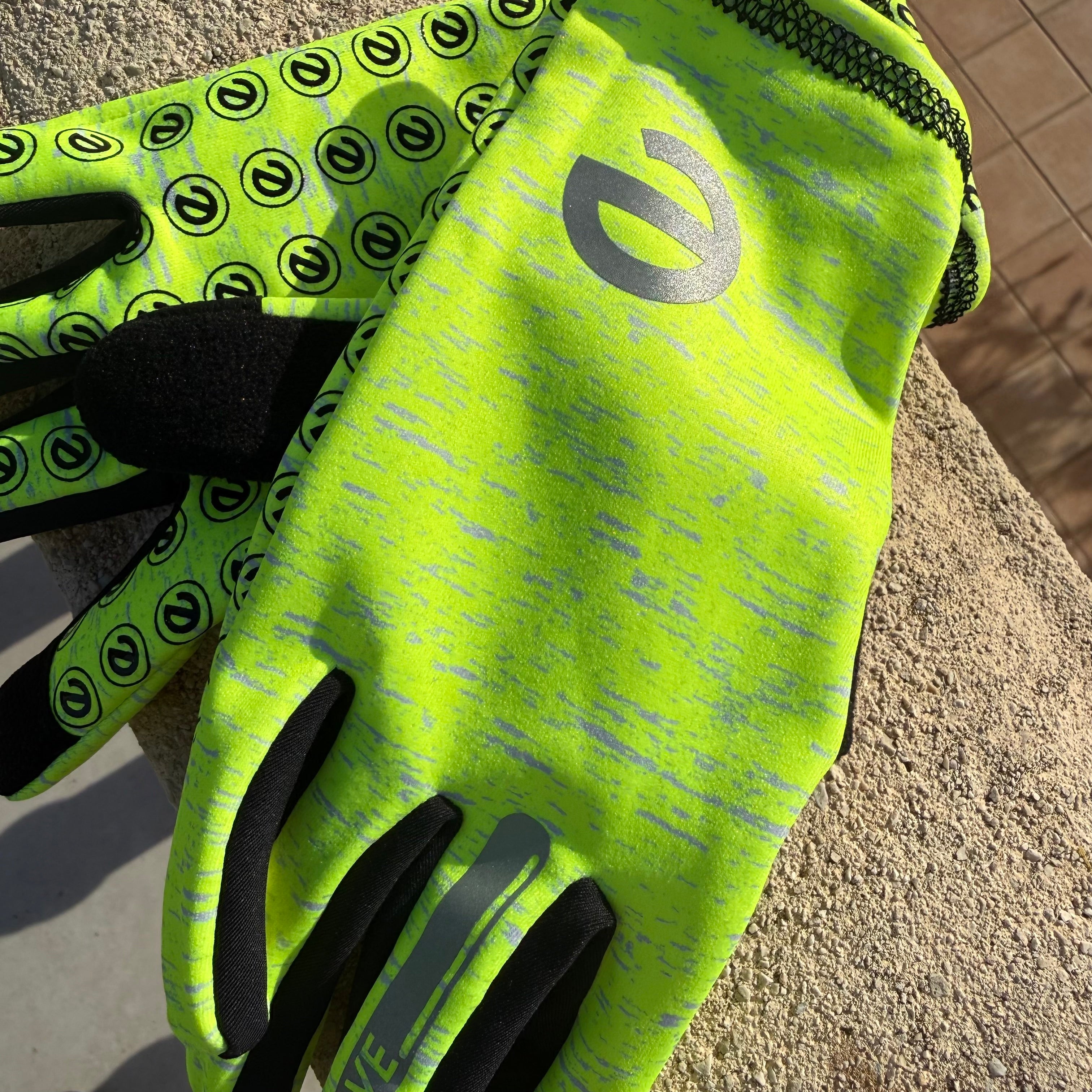 eGLOVE Run Gloves – Yellow | Touchscreen Running Gloves