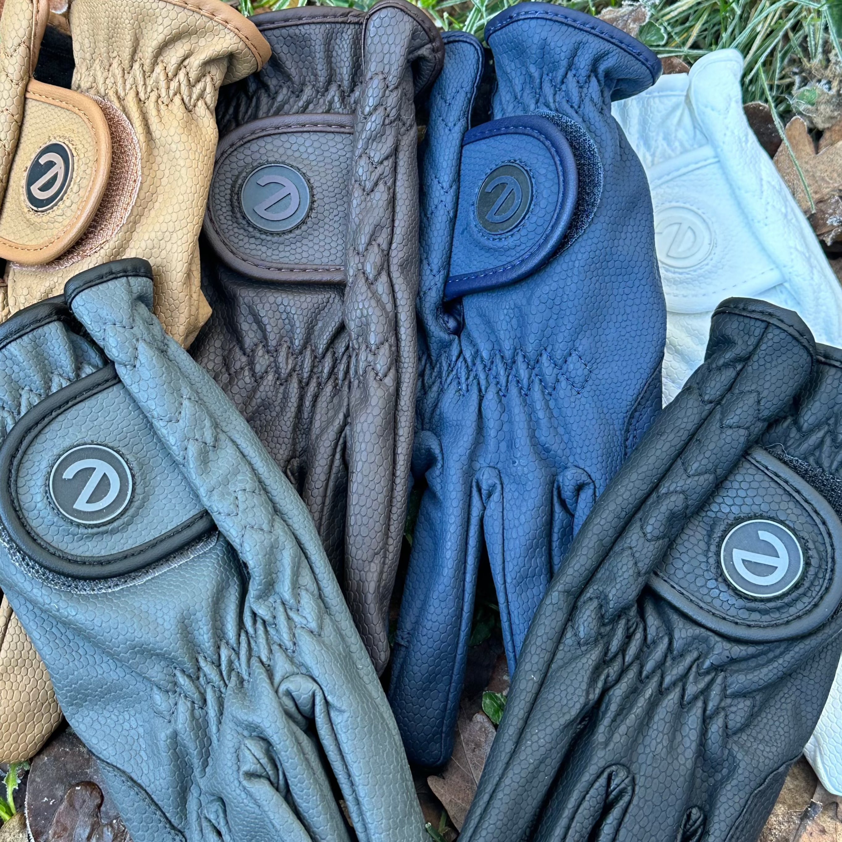 eQUEST GripPro Winter Edition - Award Winning Winter Equestrian Riding Gloves - Navy Blue