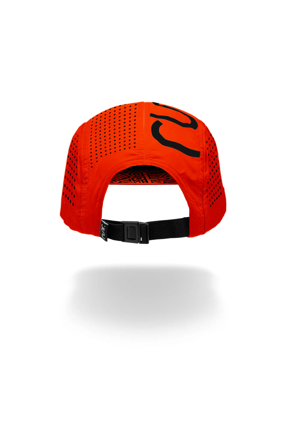 Runr Lumos Reflective Technical Running Hat - Midnight Orange