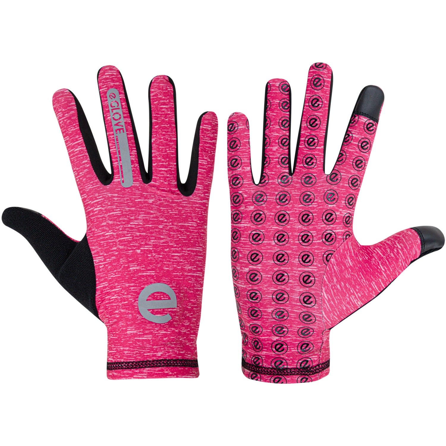 RUN Pink Lightweight Touchscreen Running Gloves New 2024/25