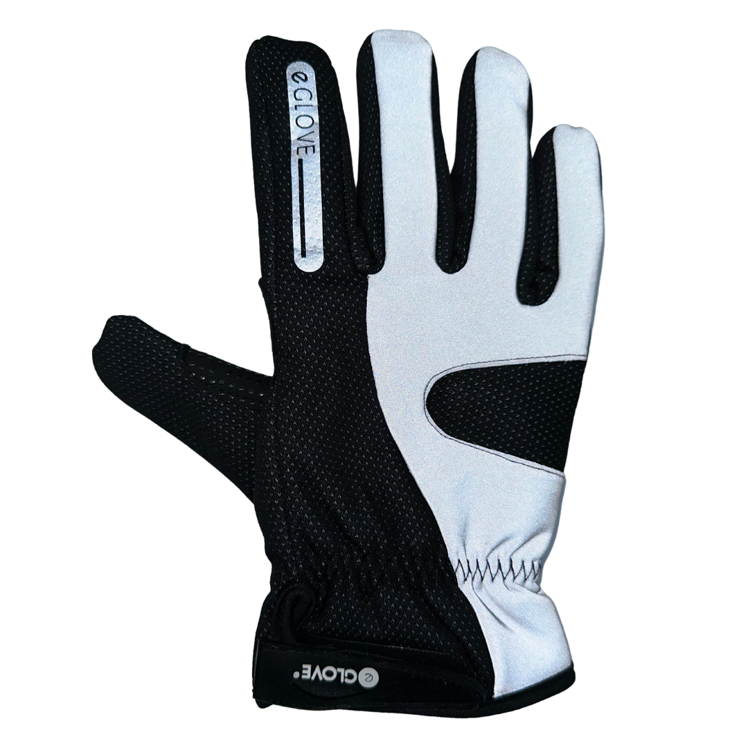 BIKE GelPro Hi-Vis Waterproof Cycling Gloves - Black - NEW & IMPROVED 2023 Model