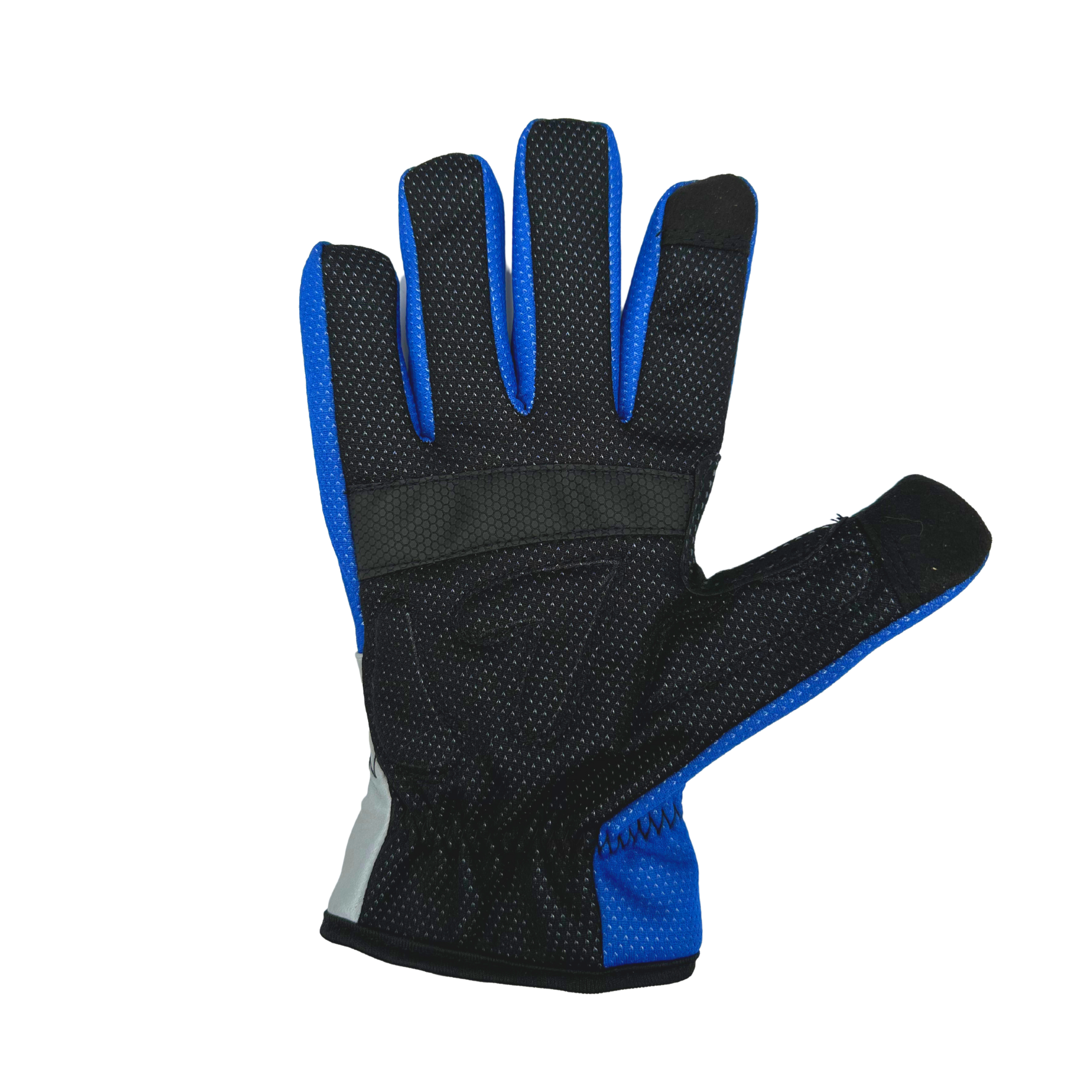 BIKE GelPro Hi-Vis Waterproof Cycling Gloves - Blue - NEW & IMPROVED 2023 Model