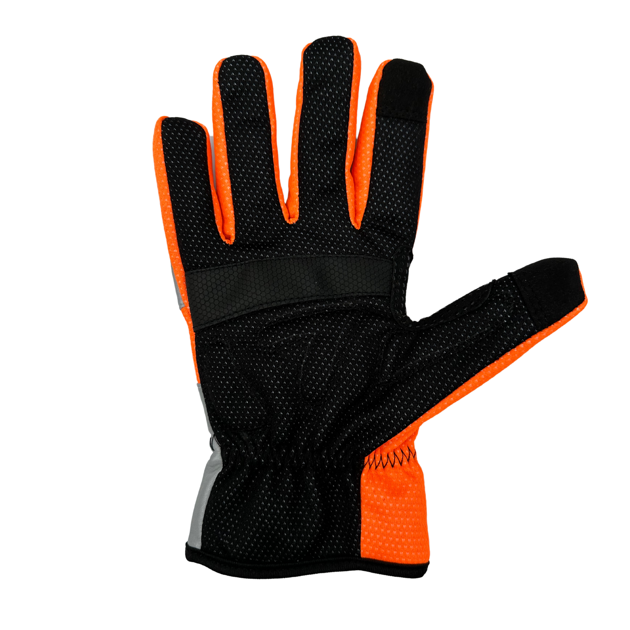 BIKE GelPro Hi-Vis Waterproof Cycling Gloves - Orange - NEW & IMPROVED 2023 Model