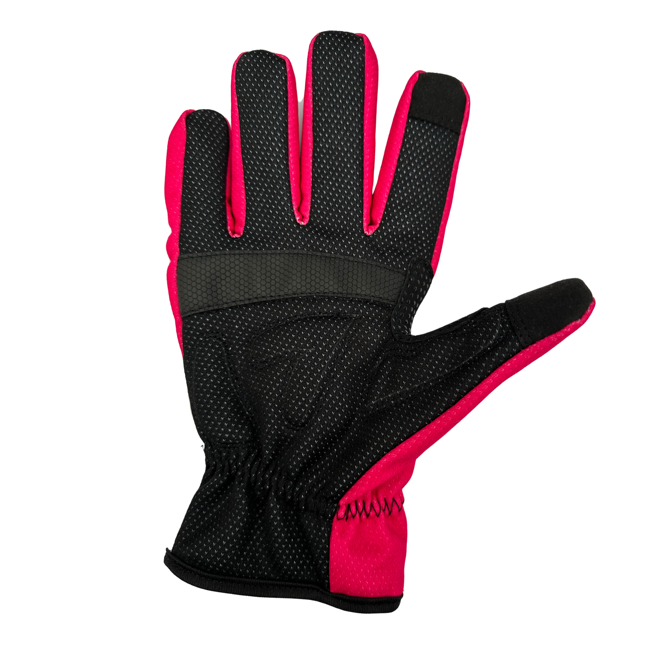BIKE GelPro Hi-Vis Waterproof Cycling Gloves - Pink - NEW & IMPROVED 2023 Model