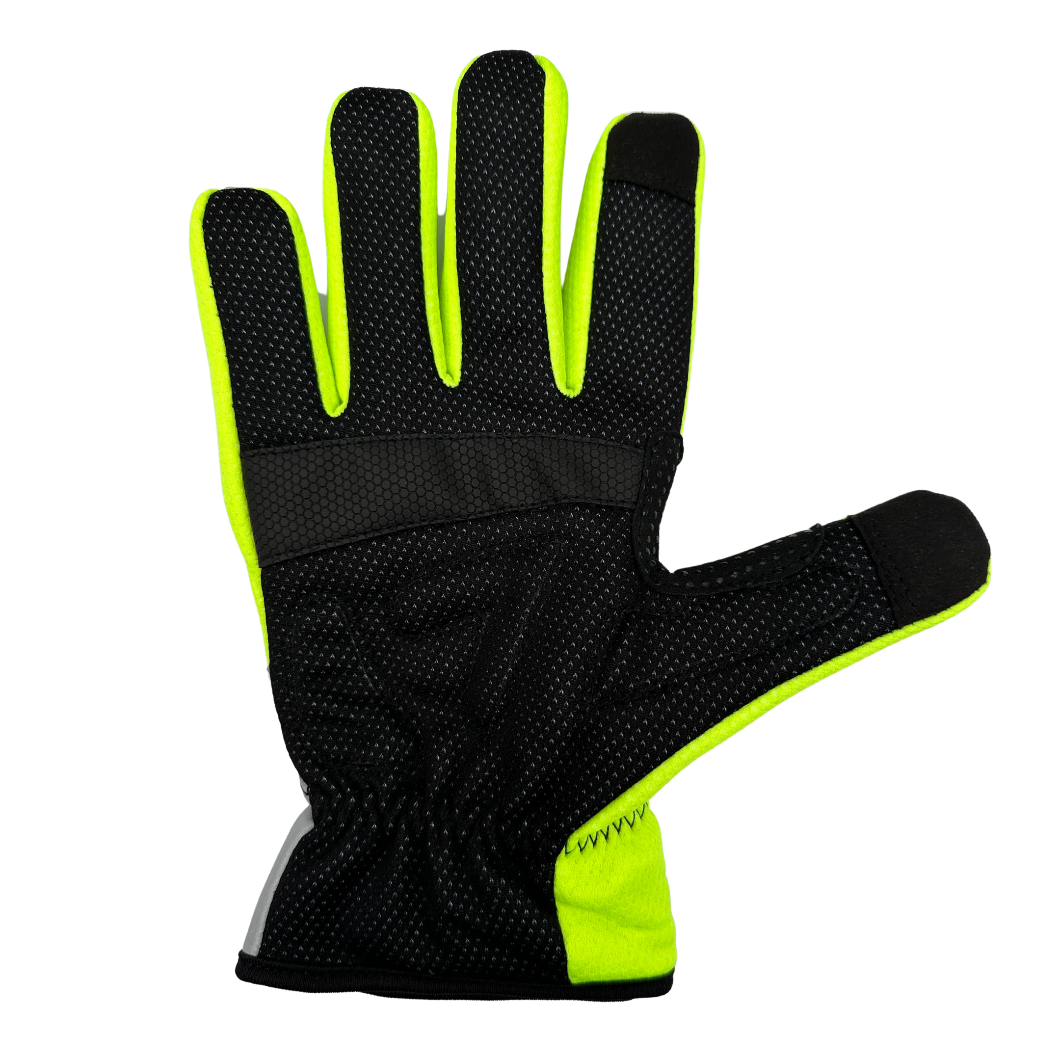 BIKE GelPro Hi-Vis Waterproof Cycling Gloves - Flouro Yellow - NEW & IMPROVED 2023 Model