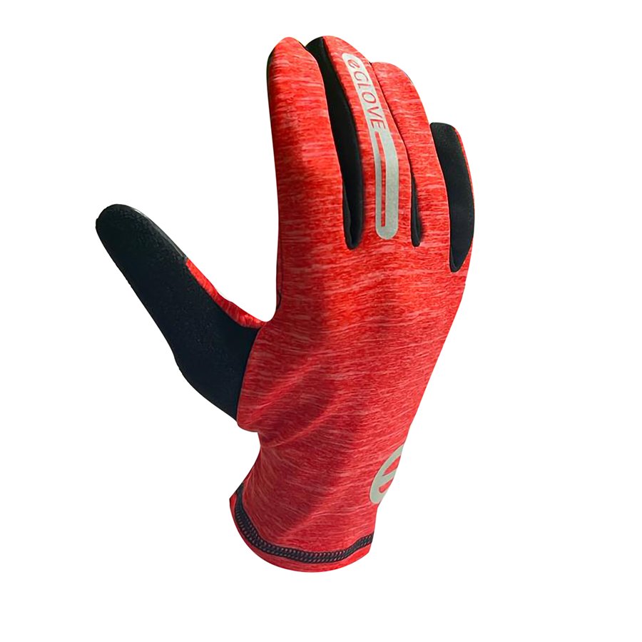 Reebok running gloves red store